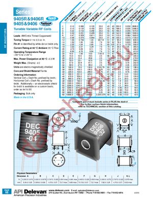 9405R-22 datasheet  